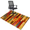 Xiaputcr Office Chair Floor Mat, Non-Slip Desk Chair Rug for Hard Floors, 150 x 170 cm view 1