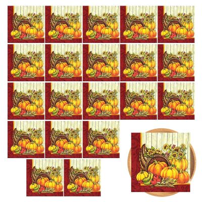 Halloween Napkins, Fun Pumpkin Napkins for Thanksgiving Guests