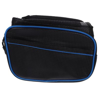 Milisten Waterproof Bicycle Frame Bag, Large-Capacity PU Triangle Bag