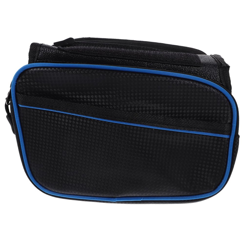 Milisten Waterproof Bicycle Frame Bag, Large-Capacity PU Triangle Bag
