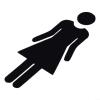 Toilet Indicator Signs - Stylish Stickers for Men and Women view 3