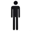 Toilet Indicator Signs - Stylish Stickers for Men and Women view 4