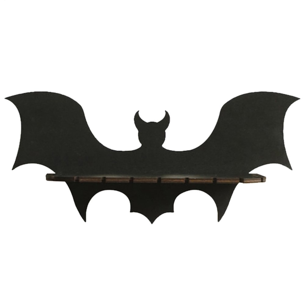 Generic Black Gothic Floating Wall Shelf
