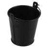 TOGEVAL Black Iron Grill Grease Bucket for Outdoor BBQ view 1