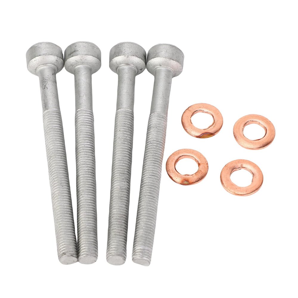 Akozon Injector Bolts and Sealing Washers Kit for OM657 Diesel Engines