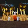 10 Mini Halloween Broom Decorations view 3