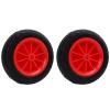 CFTGIW 10-Inch Puncture-Proof Solid Rubber Kayak Cart Wheel view 2
