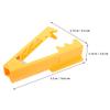 3-Piece Plastic Rose Stem Thorn Remover Tool, Yellow view 2