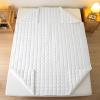 Quilted Washable Mattress Cover with Zipper, Adjustable Fit, Moisture-Resistant, White, 80 x 190 + 18 cm view 4