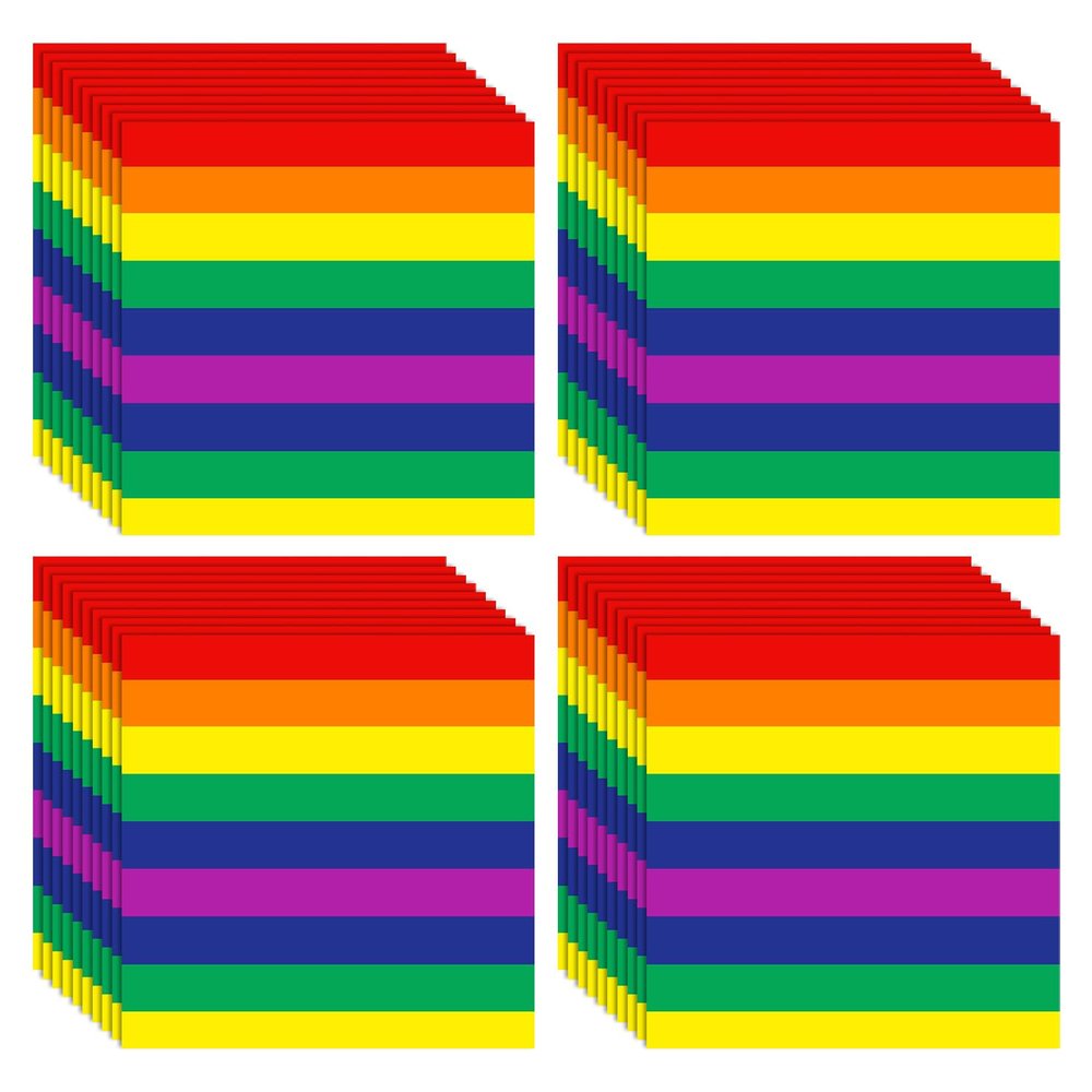 JDNFKG 40 Rainbow Napkins