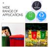 Gatuida 6-Piece Recycling Bin Stickers for Waste Sorting view 3