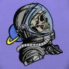 Embroidered Patch, Design: The Skull Astronaut, Iron-On or Sew-On view 3