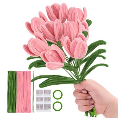 Pink Tulip Pipe Cleaners Craft Set