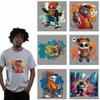 arricraft 6 Sheets Street Art Graffiti Iron-On Stickers view 2