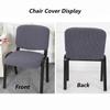 Stretch Office Chair Covers, 2-Piece Set for Dining Chairs and Stools view 3