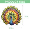 Peacock-Shaped Silicone Drying Mat view 2