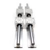 ULBTLUOYV Professional Linear Guide, 2 × SBR12/SBR16/SBR20 Rails, 250–1600 mm + 4 × SBR12UU/SBR16UU/SBR20UU Blocks (SBR16UU, 800 mm) view 1