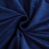 YASMENG Winter Bedding Set 220 x 240 cm, Navy Blue/Gray, Plush Fleece, Reversible, 3-Piece view 3