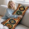 Mandala Body Pillowcase, 50 x 180 cm, Bohemian view 2