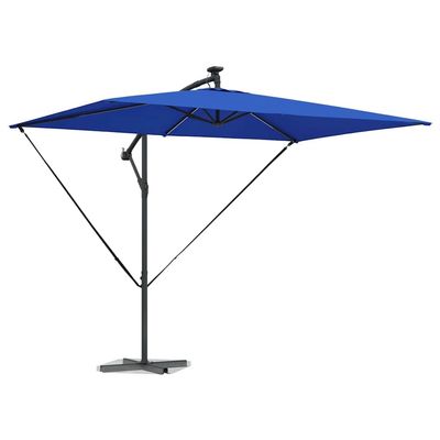 vidaXL Patio Umbrella 294 x 200 x 270 cm Polyester and Aluminum