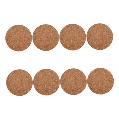 HEMOTON 8-Piece Glass Cork Lids for Glass Containers, Conical Stoppers for Hydroponic Accessories, Flower Vases, Terrariums and Mason Jars