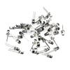 50 x 5 mm RGB LED Diodes view 1