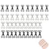 YAPKOLV 40 Pairs Sewing Hooks and Eyes Closure view 1
