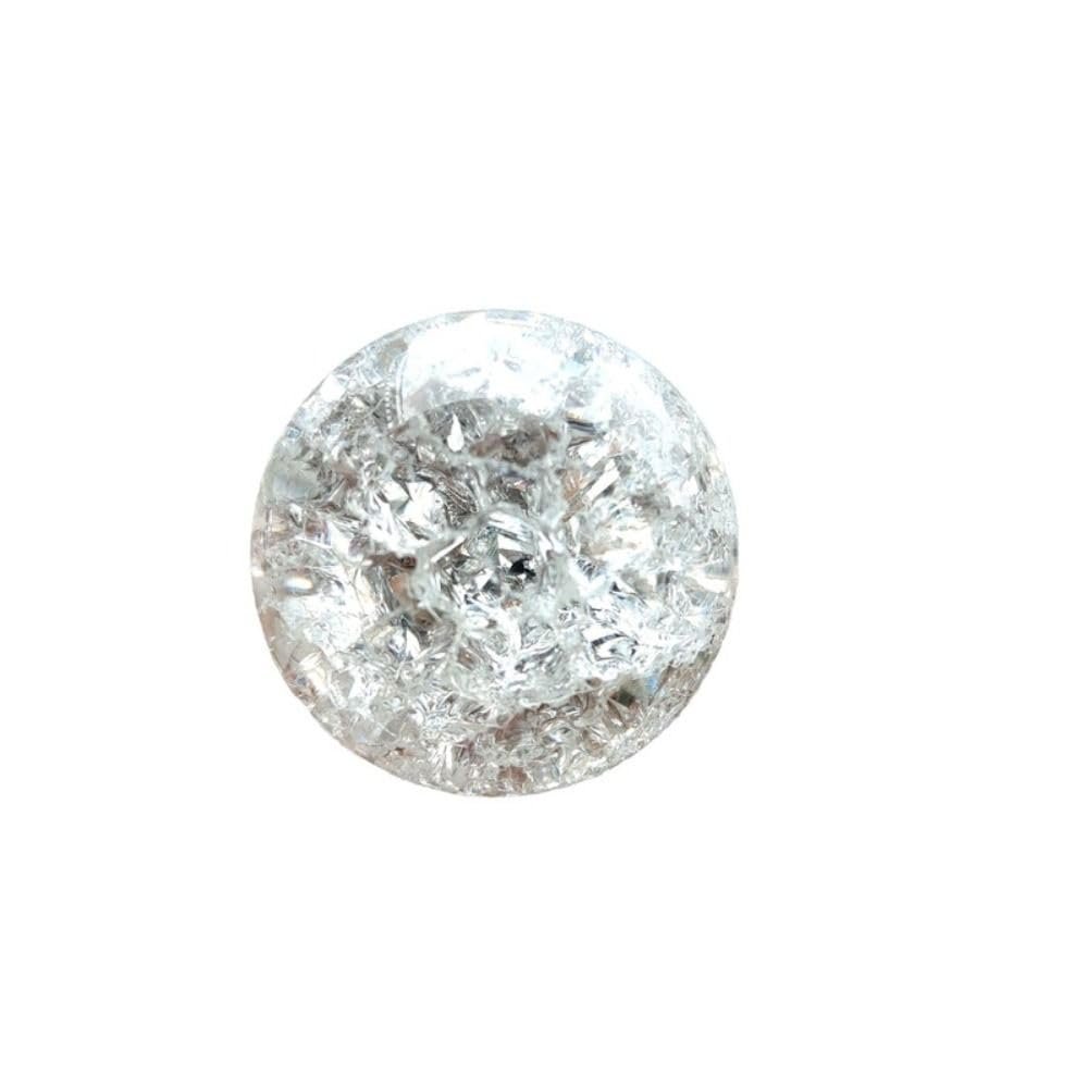 Ice Crack Crystal Ball, Glass Sphere, Quartz Marble