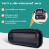Marine Radio Cover, Water-Resistant Stereo Protection, 22.9 x 10.2 x 4.4 cm view 3