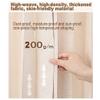 Sliding Cabinet Curtain with Track, Self-Adhesive Shelf Curtain, Opaque Room Divider (Pink, 140 x 240 cm) view 4