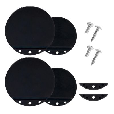 4-Piece Quick-Release Boat Scupper Set Made of High-Performance Rubber