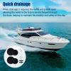 4-Piece Quick-Release Boat Scupper Set Made of High-Performance Rubber view 3
