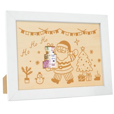 Merry Christmas Money Gift Frame 30 x 20cm