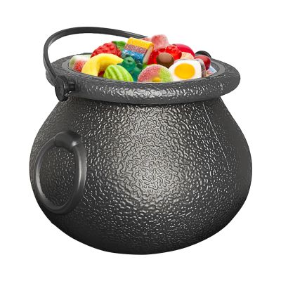Reusable Witch Candy Bucket with Handle
