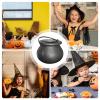 Reusable Witch Candy Bucket with Handle view 4