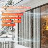 TOPICK Thermal Blackout Curtain with Grommets, 214 x 132 cm, 1 Piece view 2