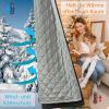 TOPICK Thermal Blackout Curtain with Grommets, 214 x 132 cm, 1 Piece view 3