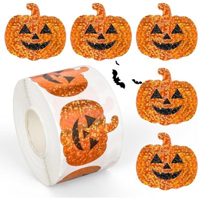 Halloween Scrapbook Stickers, Trick-or-Treat Pumpkin Stickers