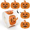 Halloween Scrapbook Stickers, Trick-or-Treat Pumpkin Stickers view 1