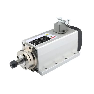 1.5 kW ER11 Air-Cooled Spindle Motor, 220/380 V, 24,000 rpm, Mounting Flange
