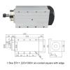 1.5 kW ER11 Air-Cooled Spindle Motor, 220/380 V, 24,000 rpm, Mounting Flange view 2