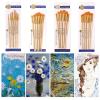 6-Piece Acrylic Painting Brush Set view 2