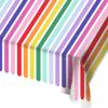 Folat 27770 Colorful Birthday and Party Tablecloth - Stripetastic - 180 x 130 cm view 1