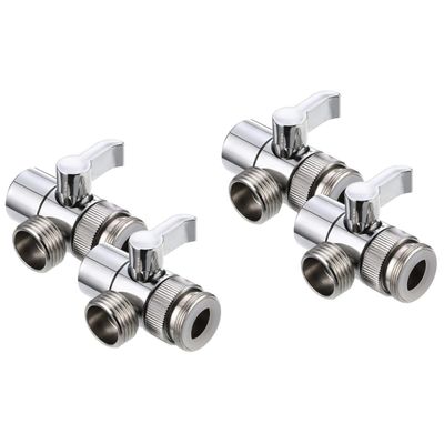 2-Pack Faucet Diverter, Sink Hose and Washing Machine Adapter