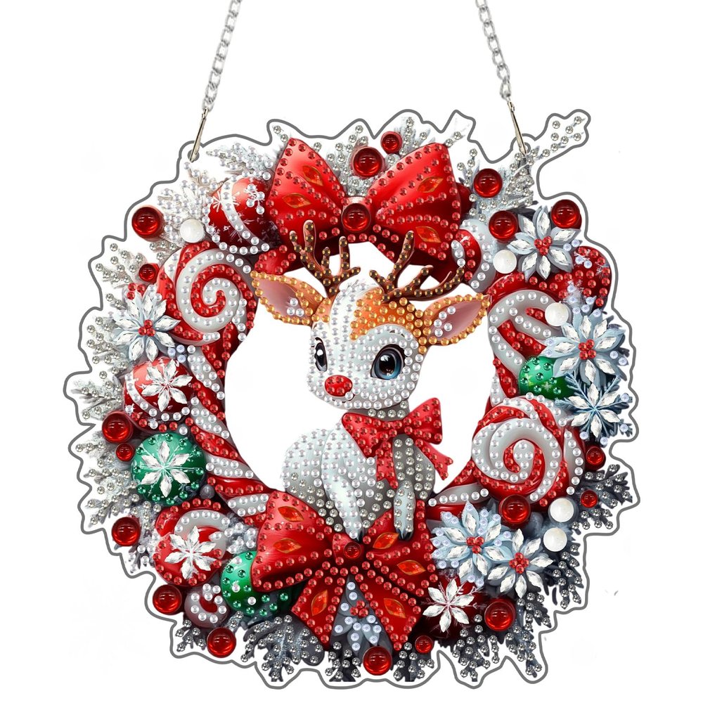 QENSPE Christmas Diamond Painting Kit