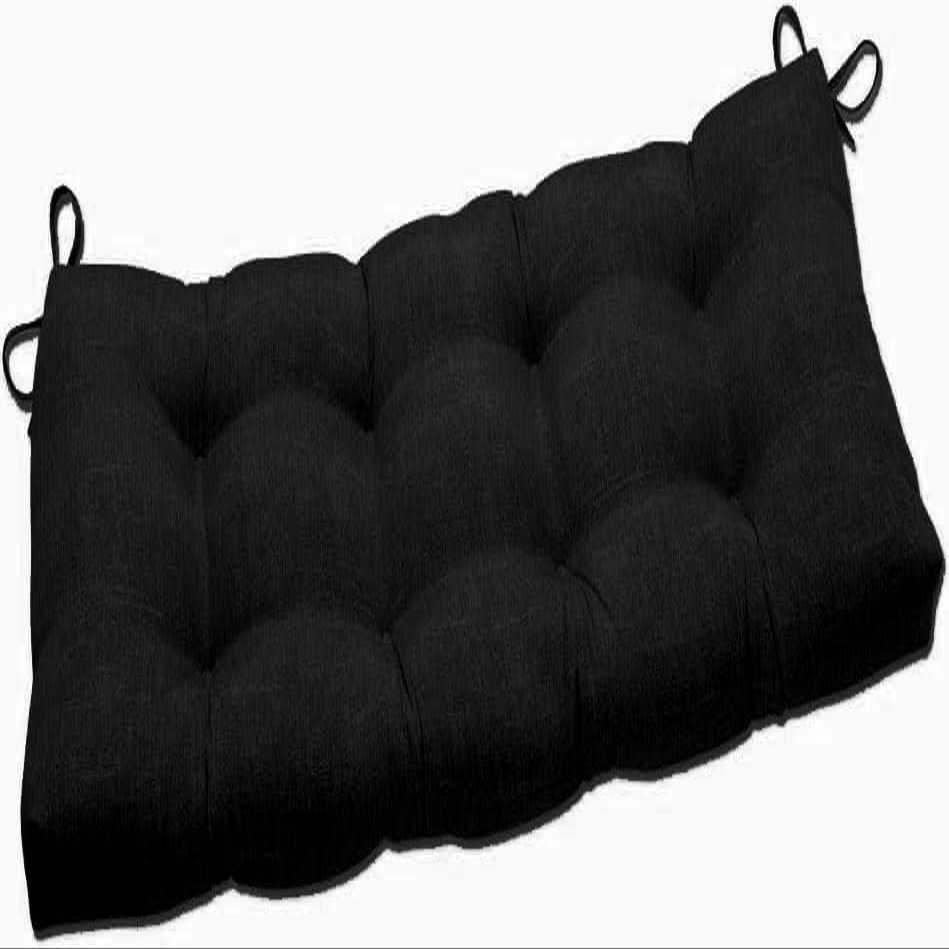AQIGR Custom Bench Seat Cushion, Black, 90 x 30 x 8 cm