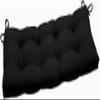 AQIGR Custom Bench Seat Cushion, Black, 90 x 30 x 8 cm view 1