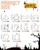MOPZIJA 10PCS Halloween Cookie Cutter Set view 2