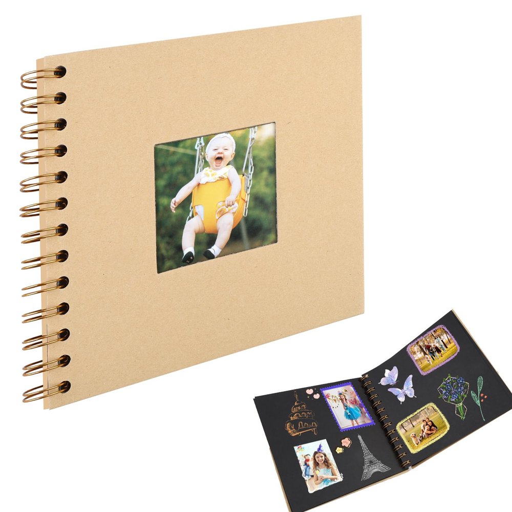 Customizable Photo Album, 17 x 17 cm