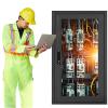 Access Panel with Viewing Window, Lock, and Key, 26 x 38 in view 1